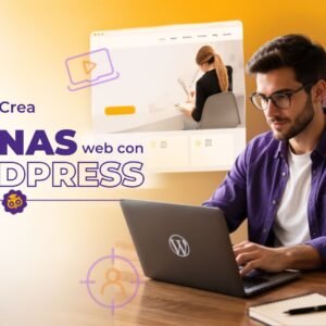 Crea páginas web con WordPress
