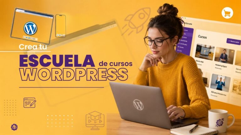 Crea escuelas de cursos con WordPress