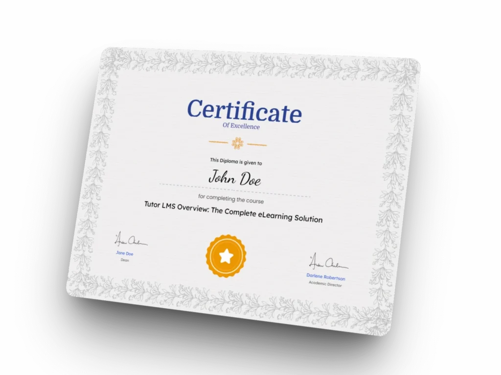 Certificado de finalización