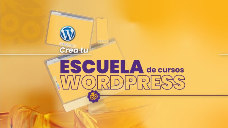 Crea escuelas de cursos con WordPress